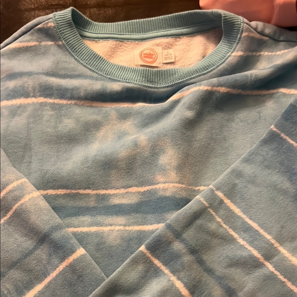Blue Striped Sweater